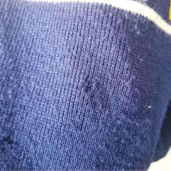 Vintage RARE 1980s McDonald’s Golden Arches Crew Neck Knit Sweater Club II LARGE - Picture 5 of 6